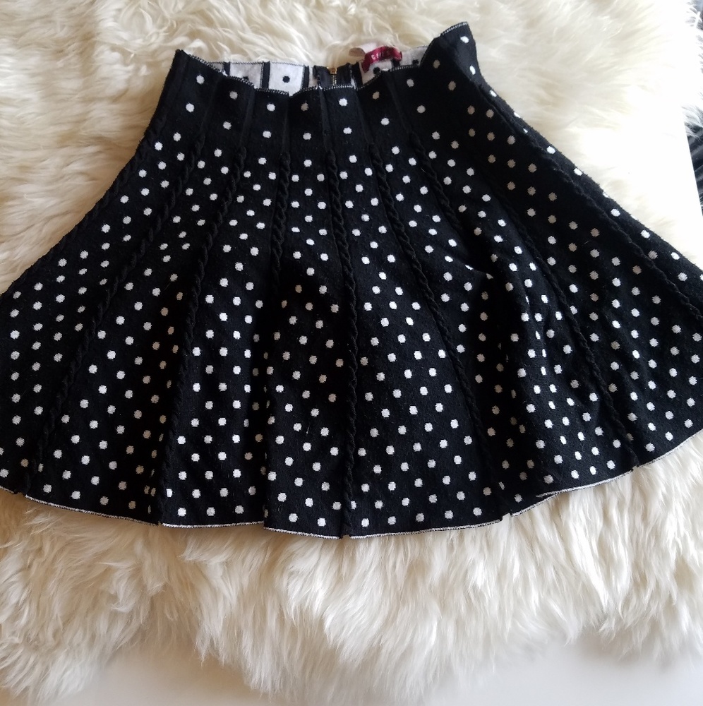 💫Super cute lolita polkadot skater skirt💫